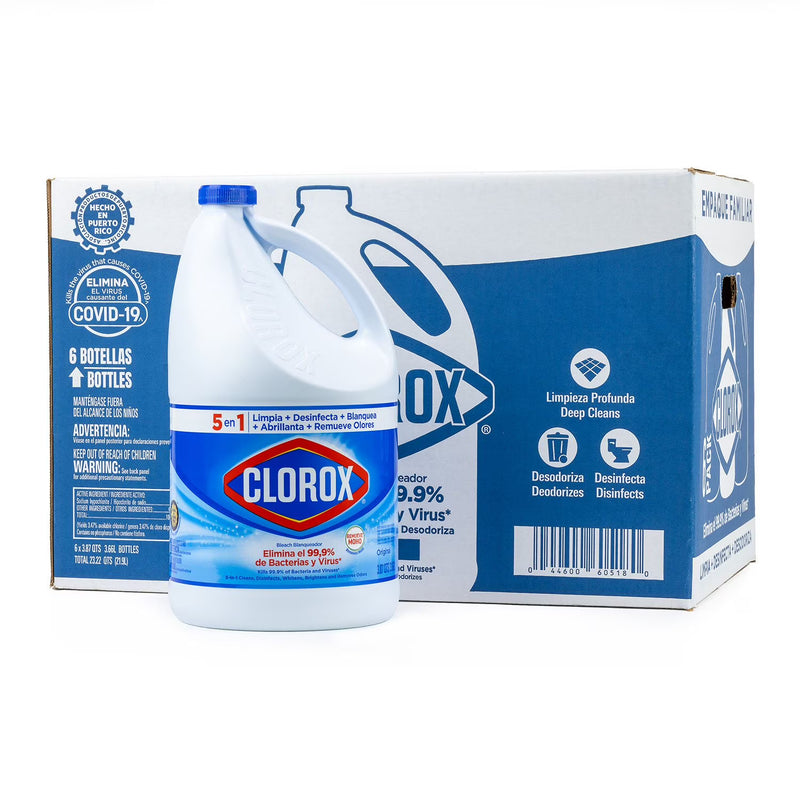 CLOROX ORIGINAL / CAJA 6GL
