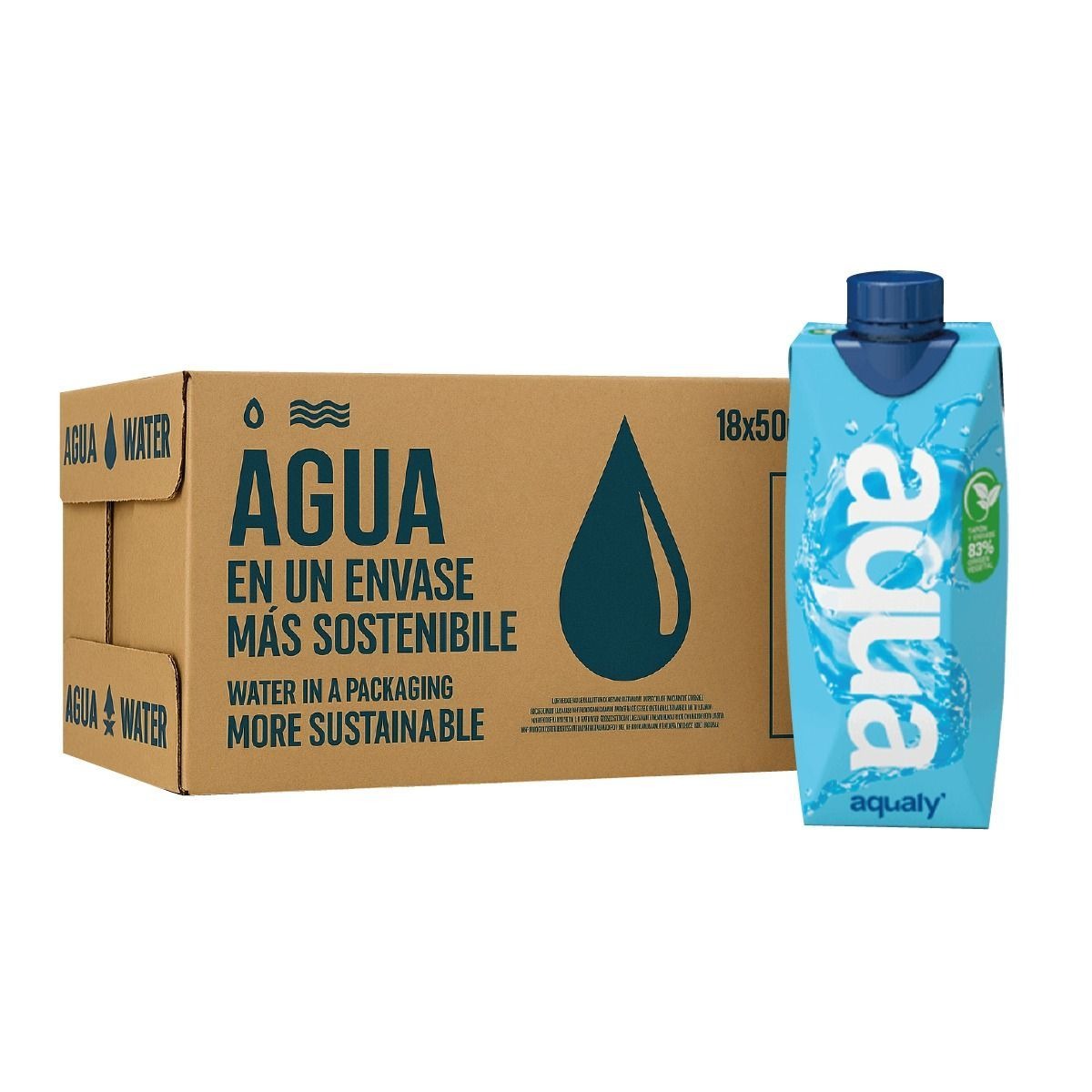 AQUALY CAJA 18/500ml