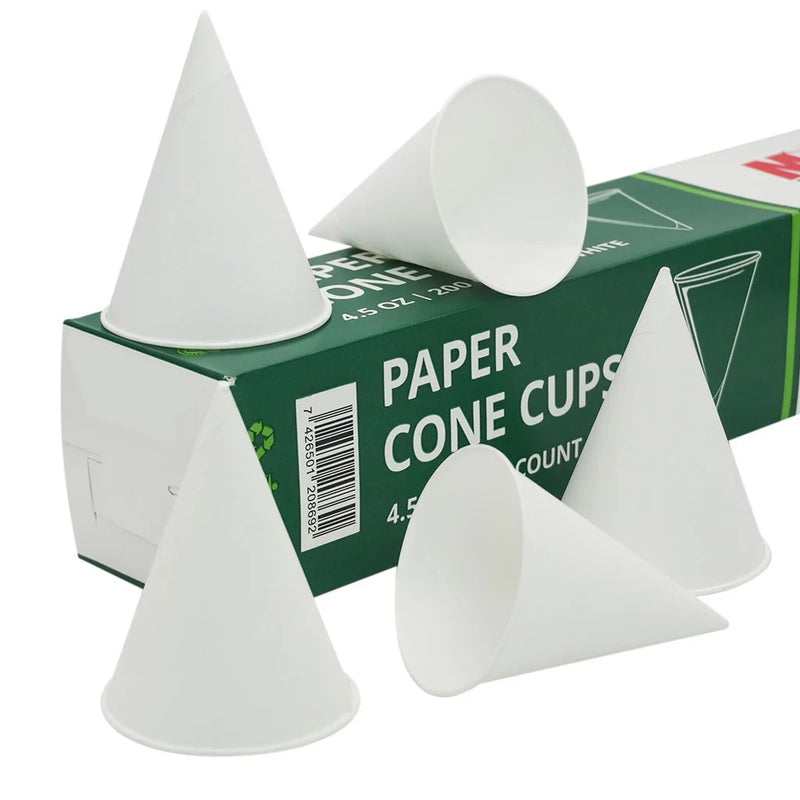 VASO CÓNICO DE PAPEL / 4.5OZ / 200UND
