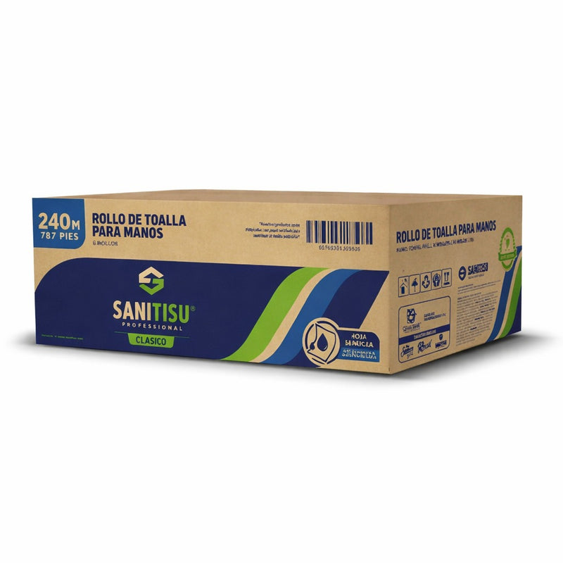 P. TOALLA SANITISU 240M / 6 ROLLOS