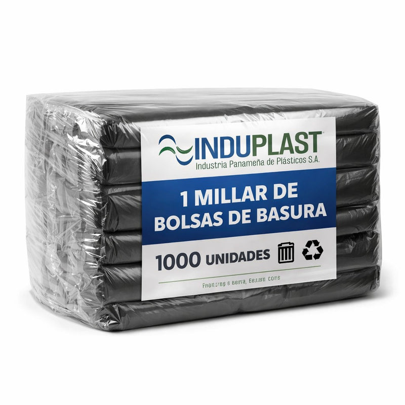 MILLAR DE BOLSAS DE BASURA / BAJA DENSIDAD / INDUPLAST
