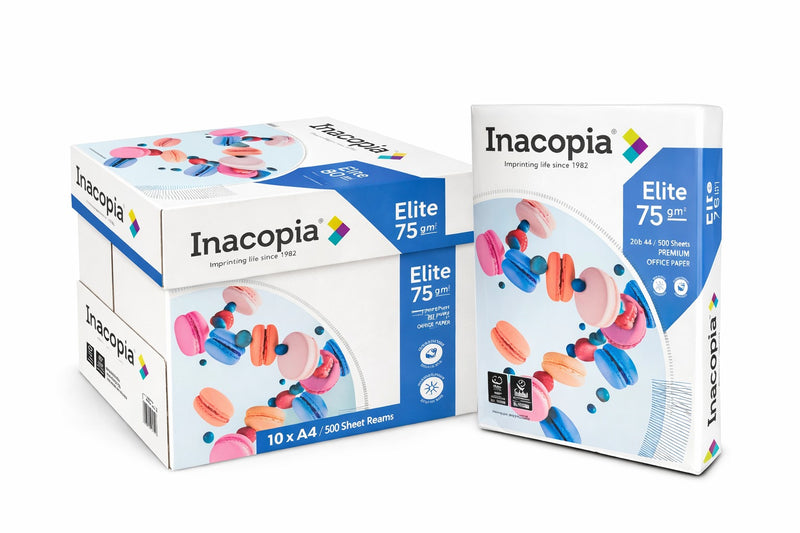 CAJA DE 10 RESMA DE PAPEL INACOPIA