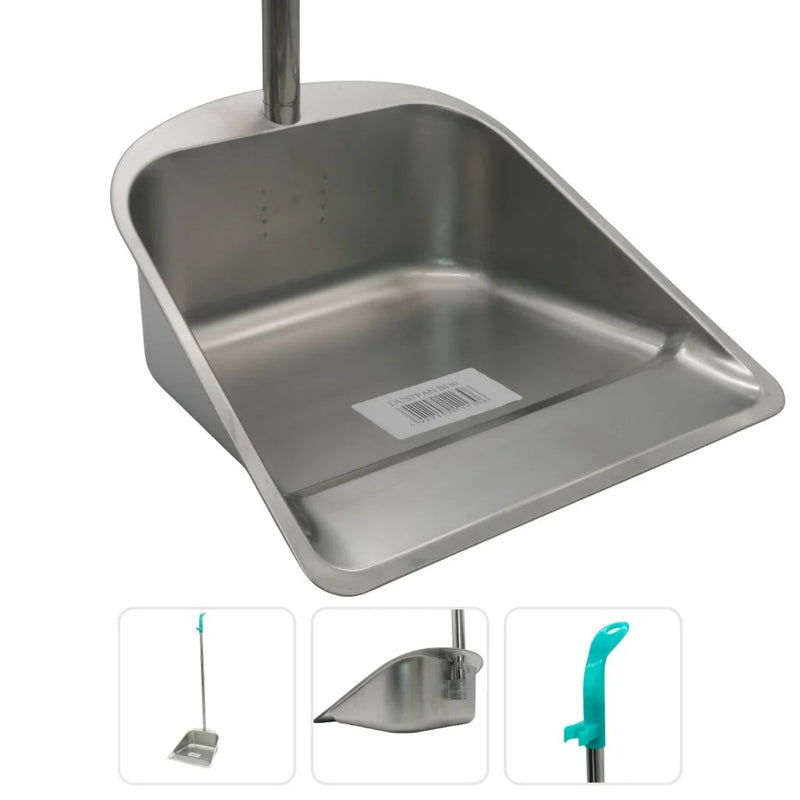 RECOGEDOR PARA BASURA METÁLICO 82CM / SICLEAN