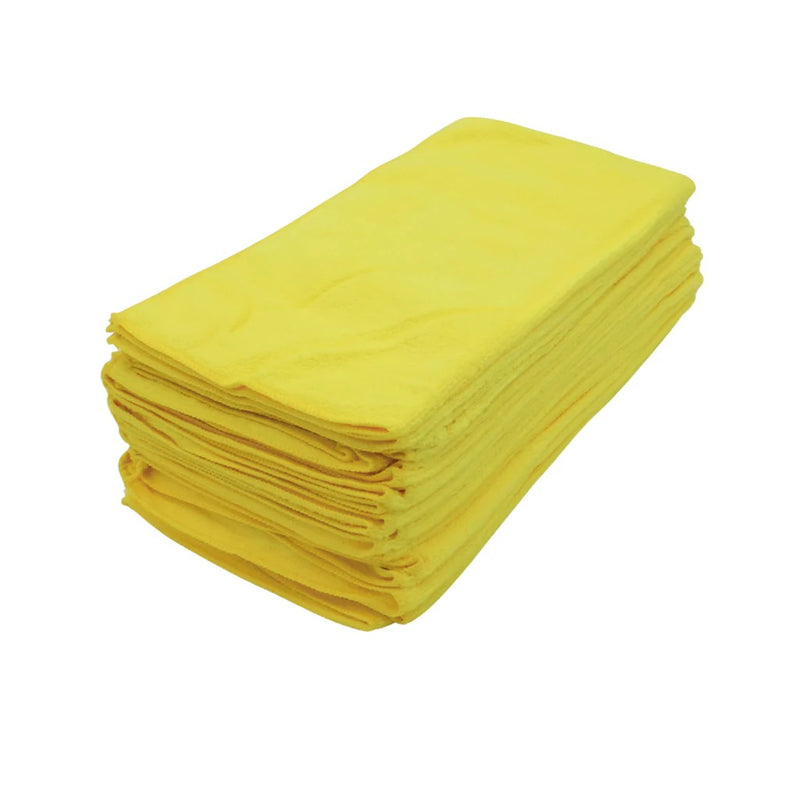 PAÑO DE MICROFIBRA 40X40CM / PAQ DE 25UND / 5 COLORES / SICLEAN