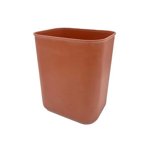CESTO DE BASURA RECTANGULAR 12qt / NEGRO, CHOCOLATE / DIXIE