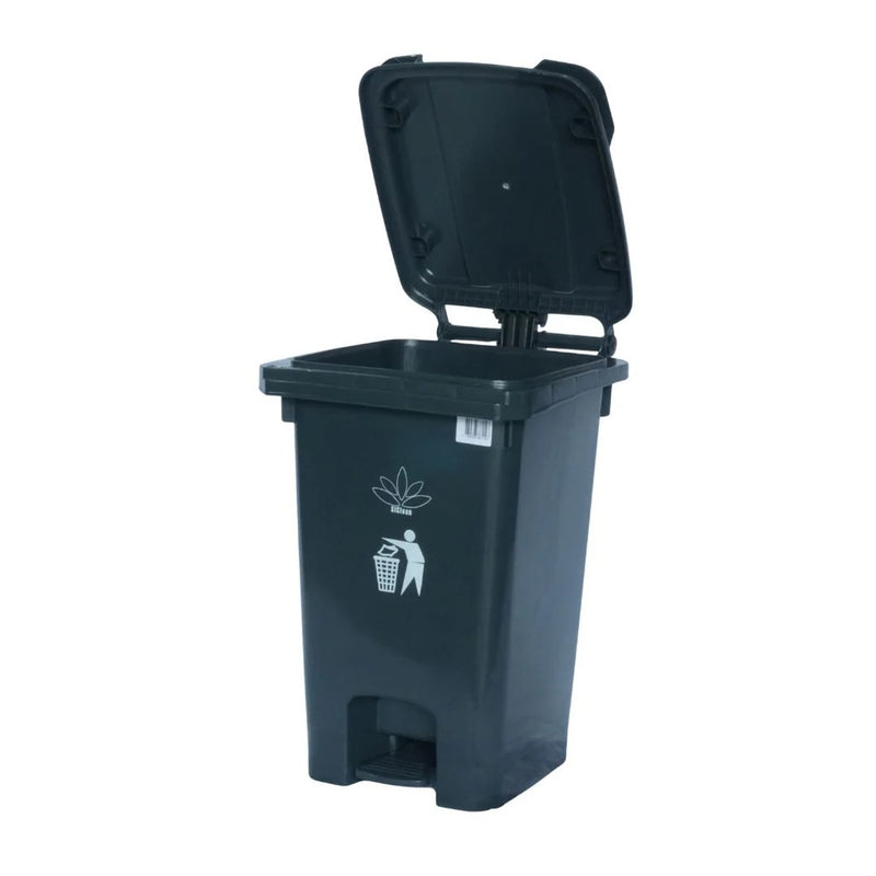 CESTO PARA BASURA 60L-16G / CON PEDAL / BOLSA 32G / SICLEAN