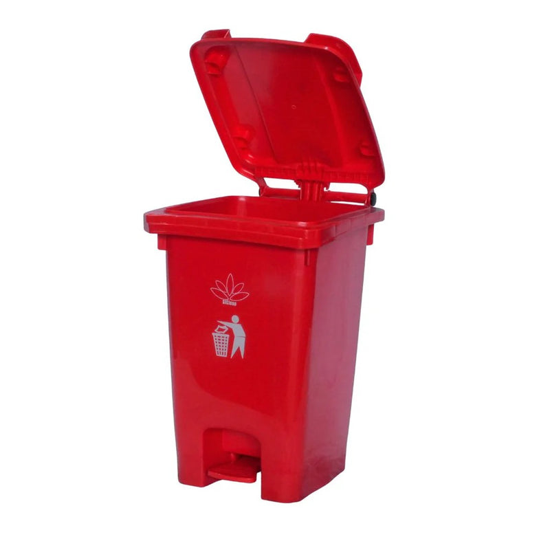 CESTO PARA BASURA 60L-16G / CON PEDAL / BOLSA 32G / SICLEAN